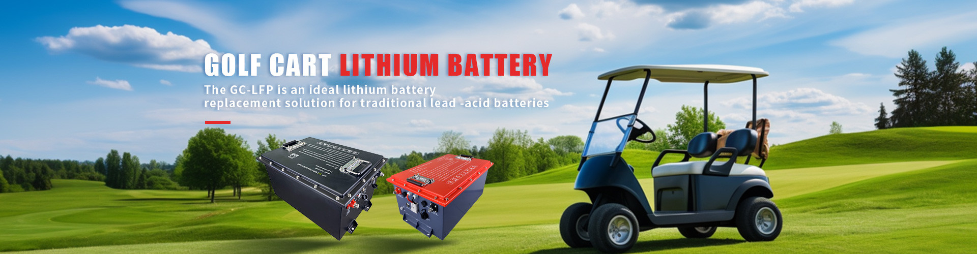 calidad Batería de litio del carro de golf Fábrica