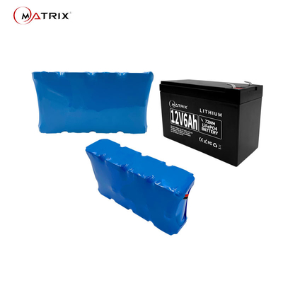 Litio ligero Ion Starter Batteries de las baterías recargables de 12V6Ah UPS