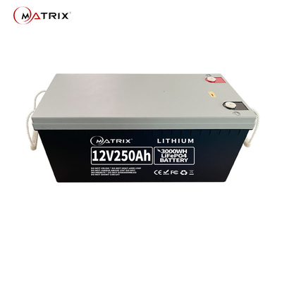 baterías recargables del paquete de poder del litio 12v 250ah UPS de la matriz