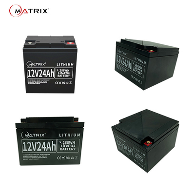 poder de reserva de los servidores del reemplazo de SLA de la batería de litio del almacenamiento de energía 12V24Ah