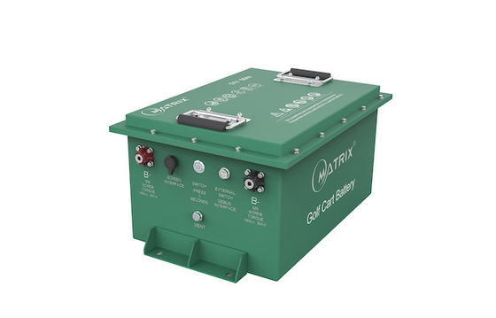 Batería de iones de litio de larga duración 48V / 51V 56Ah Batería para carro de golf LiFePO4 | Ciclo profundo