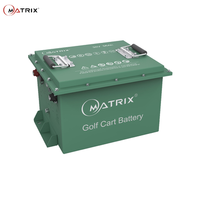 batería de 36V 56ah LiFePO4 para la batería de ciclo profundo del carro de golf con 3500 ciclos de vida