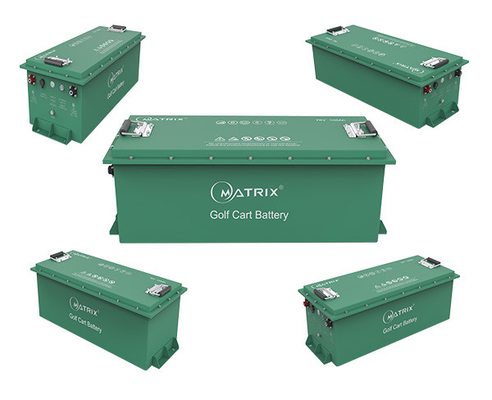 Baterías 100AH del fosfato del hierro del litio de la mejora de la batería de litio del carro de golf 72V