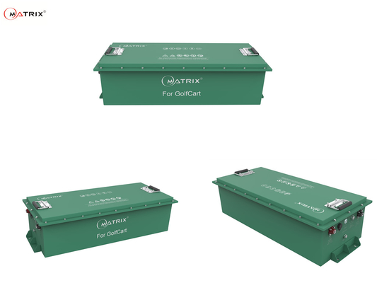 Litio Ion Battery de la matriz de la batería de coche del golf de Lifepo4 48V 51.2V 105Ah