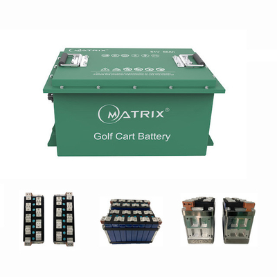 Batería de ión de litio recargable 48v/51v 56ah del carro de golf LiFePO4 de la batería de reemplazo de plomo